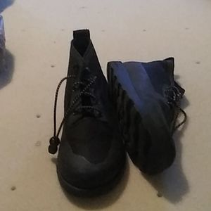 Black native shoes